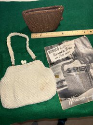 Vintage Purse Pocketbooks  And Beaded Bag Magazine DEBBIE BAG MADE IN JAPAN
