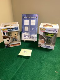 Doctor WHO BBC POP! Figure OVERWATCH POP! Tracer  Doctor Who Book