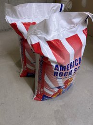 American Rock Salt 2 Bags And Bucket