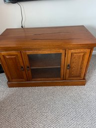 Solid Oak Cabinet / Media Cabinet