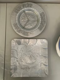 Aluminum Trays Glass Dish