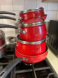 The Pioneer Woman Cookware Pots/Pans And Covers