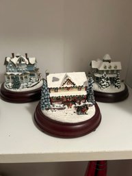 Thomas Kinkade Victorian Lights 6  Miniature House
