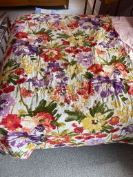 Reversible Comforter /Bamboo/ Cotton Blanket Northern Nights  Full Sz Serra Mattress Cover