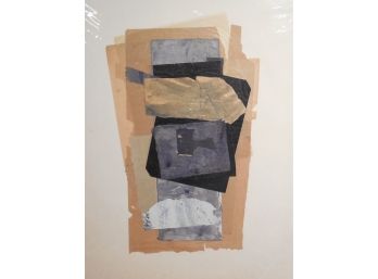 Ann Fuller Shepardson (1924 - 2012) Mid Century Modern - Paper Collage #2