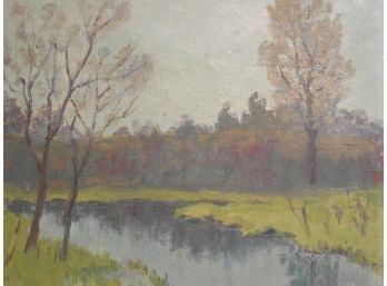 Frederick J. Wilder (1893 - 1977) Vermont - Original Impressionist Oil Painting Landscape