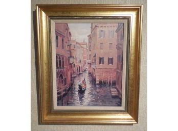 Donald Allen Mosher (1945 - 2014) Venice - Giclee Print On Canvas