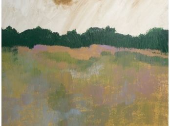 Calvin Jacob Libby (1931 - 1998)  Original Landscape Painting 'Swamp Grass'