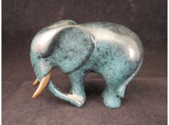 Loet Vanderveen (1921 - 2015) Signed & Numbered Bronze Elephant