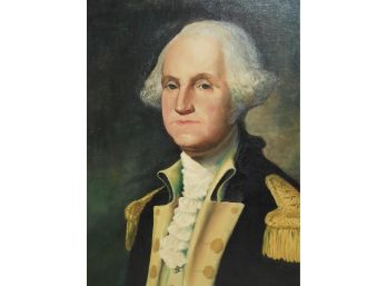 Mid 20th Century Original Oil Painting Of George Washington By John A Sargent