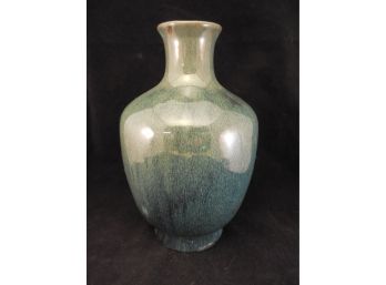 Large Very Fine Quality Art Pottery Vase - Chinese Robin's Egg Glaze ?