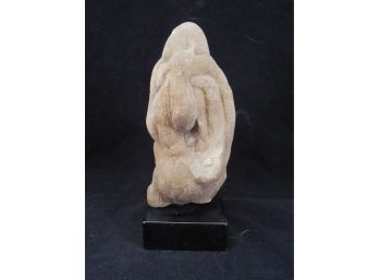 Rare Unusual Sandstone Sculpture - Natural Formation ? Gogotte - Face