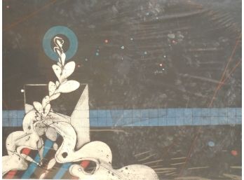 Mid Century Modernist - Original Signed & Numbered Aquatint - By Tetsuo ARAKI