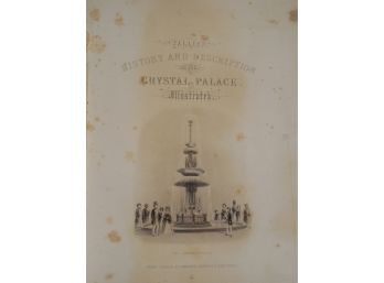 19th Century Worlds Fair Book - Crystal Palace Illustrated