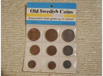 Lot Of Antique Swedish Coins