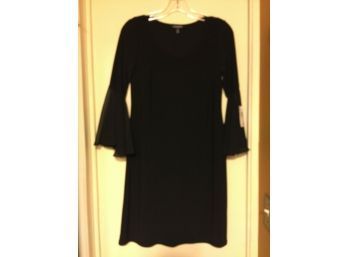 Ladies XS Black Bell Sleeve Dress Petite XS Brand New/WILL SHIP OR FOR PICKUP