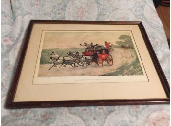 A. LUDOVICI Jr Antique Print TOM PINCH DEPARTS TO SEEK HIS FORTUNE