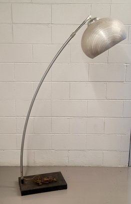 I LOVE THIS LAMP Vintage Silver Orb On Black Base