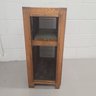Antique Wood And Screened Hutch