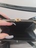 Vintage 50s Perfect Petite Patent And Enamel After 5 Handbag With Attached Change Purse! Excellent Condition