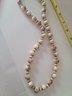 Beautiful Vintage Hand Painted Porcelain Ceramic Beaded Necklace
