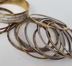 Stunning Collection Of Vintage Bangles Including MOP And More