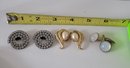 Vintage Shoe Clips And Antique Cufflinks Incl. Signed Bluette France