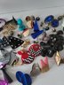 Vintage 60s-80s Pierced Earring Lot Those Checkered Ones!