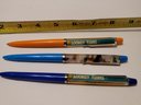 Vintage 1989 Floating Pen Lot Incl Looney Tunes Made In Denmark