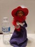 2004 Byers Choice Victorian Caroler Red Hat Society Lady