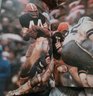 Hey Football Fans! Awesome Coffee Table Book! GLADIATORS 40 Years Of Football Photographs By Walter Iooss