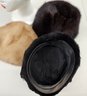 Vintage Mink Fur Hats GUYS THE ONE IS A PAGEBOY