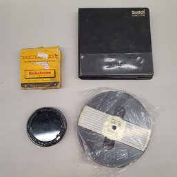 Vintage Kodachrome And Scotch Video Tape Rolls