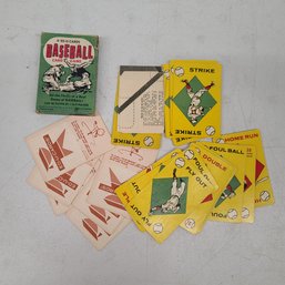 1957 Ed-u-Cards Baseball Card Game