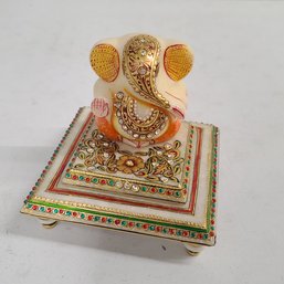 Real Gold Work On Marble Made In Dehli