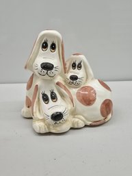 Vintage Enesco Dog DOGGOS Bank