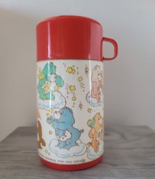 Vintage 1985 Aladdin Care Bears Thermos Excellent Condition