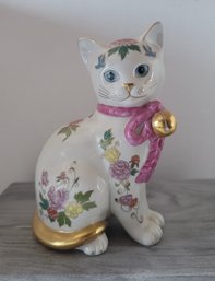 She's So Pretty! Vintage 1988 The Franklin Mint The Royal Kitten Of Prosperity Excellent Condition