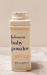 Vintage Johnson's Baby Powder Tin