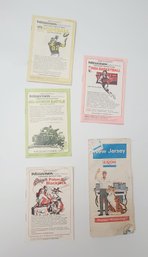 Vintage ExxonMobil NJ Map And Mattel Intellivision Brochures