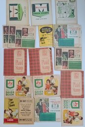 Vintage Stamp Saver Booklets