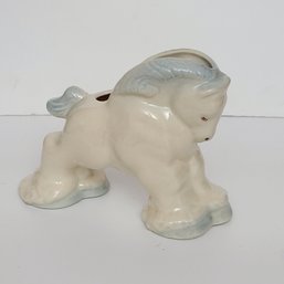 1950s Ceramic Horse Planter