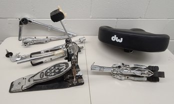 Pearl Drum Pedal, Dw Seat, And More Parts