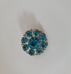 That Turquoise Blue! Vintage 40s-50s Brooch/Scatter Pin