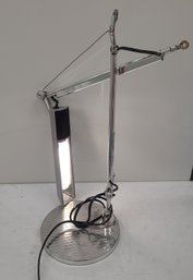 Artemide Italy Chrome Swing Arm Lamp