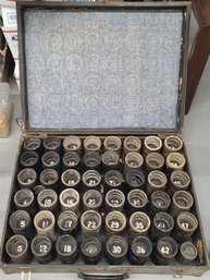 Antique Phonograph Cylinders In Case