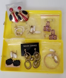 Vintage Pierced Earrings Collection