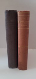 Antique Book Lot Incl The Odyssey