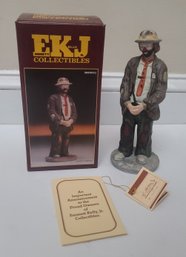 1984 Emmett Kelly Jr Clown Signature Figurine Flambro