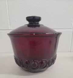 Vintage Madeira Ruby (Rancho) Franciscan Ice Bucket With Lid Excellent Condition